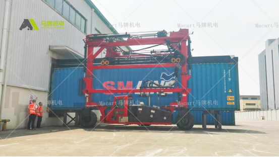 马牌机电：35吨、60吨、80吨跨运车怎么选？关键看这3点