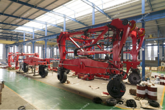 马牌机电：60吨跨运车全解析