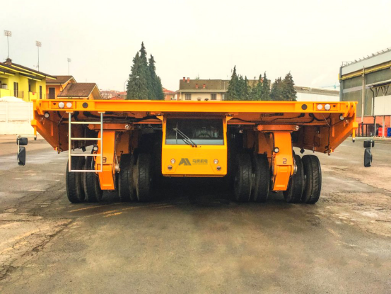 大件运输利器，液压平板车为工程保驾护航